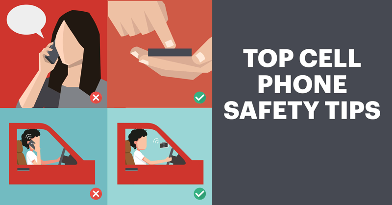 most important cell phone safety tips